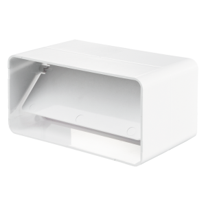Nối ống nhựa chữ nhật có van chắn gió ngược - FKVK 220*90
