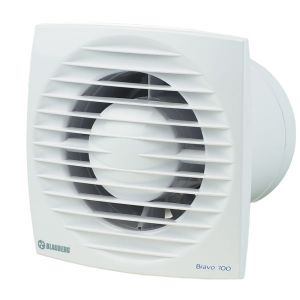 Quạt hướng trục gắn tường, trần + CB độ ẩm - Bravo 150 H