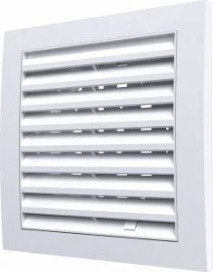 Cửa gió vuông NHỰA đ/c lưu lượng 180x250 - 1825RRPN