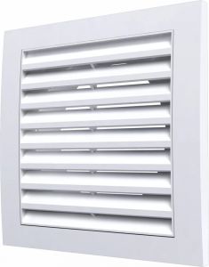 Cửa gió vuông NHỰA ngoài trời 180x250 - 1825RRN