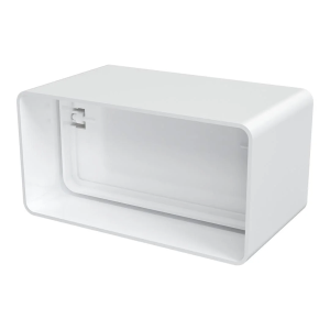 Nối ống chữ nhật + lá chắn gió ngược 60х120  - 612SКPО