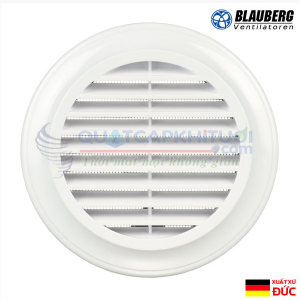 Cửa gió nhựa tròn Decor 125S- Có lưới chắn côn trùng