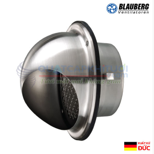 Cửa gió Inox tròn có mái che Decor S 202 HK