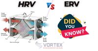 Hệ thống thông gió cân bằng ERV và HRV